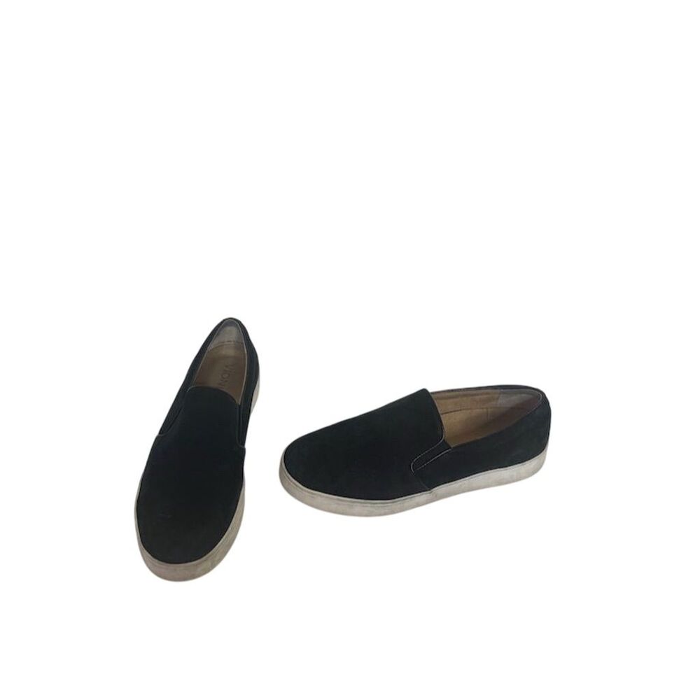 Vionic Women's Black Slip-On Sneakers Size 9 Casual Comfort Shoes